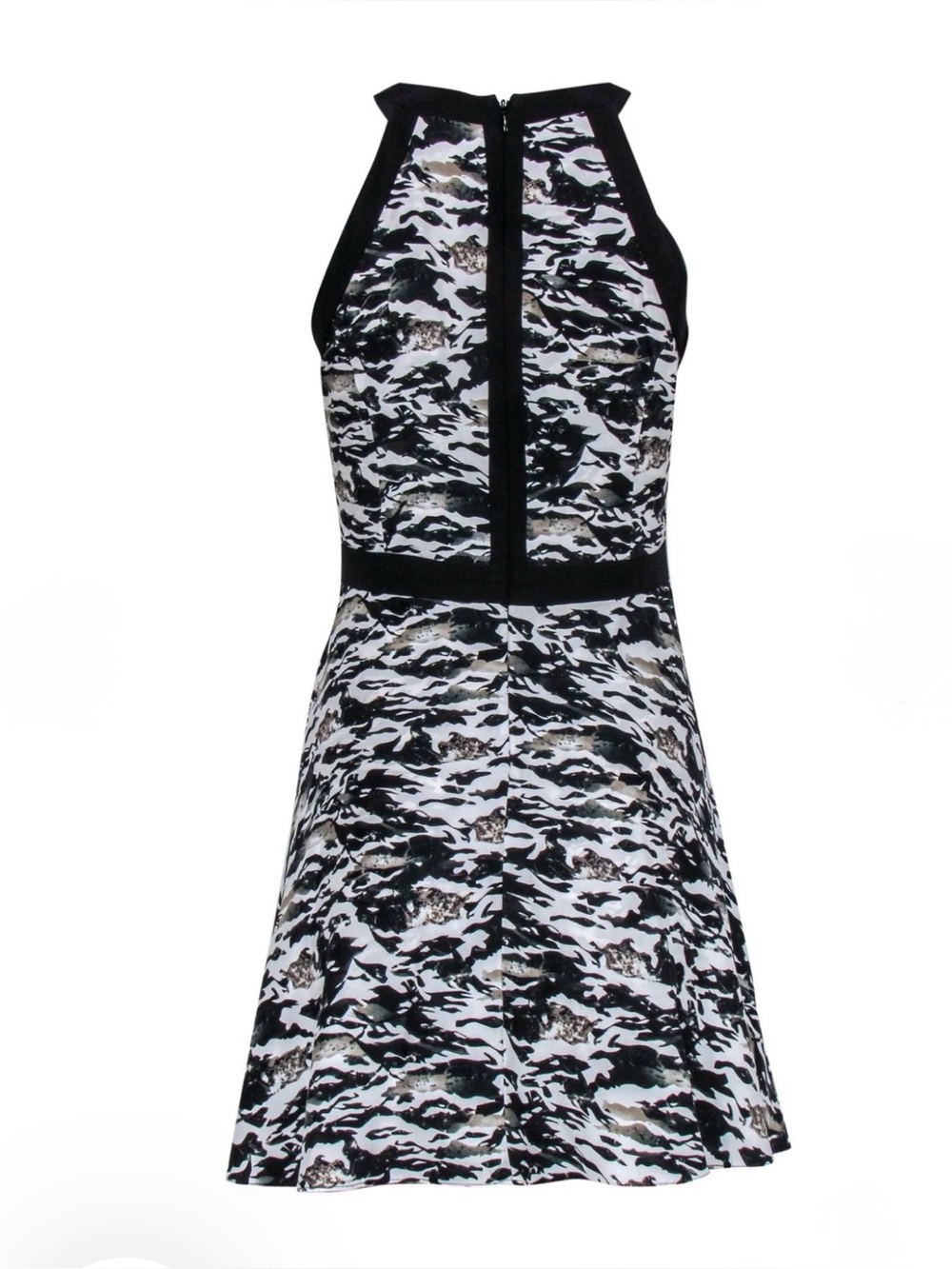 Parker | Tidal Camo Halter Mini Dress, M NWT - Picture 3 of 14
